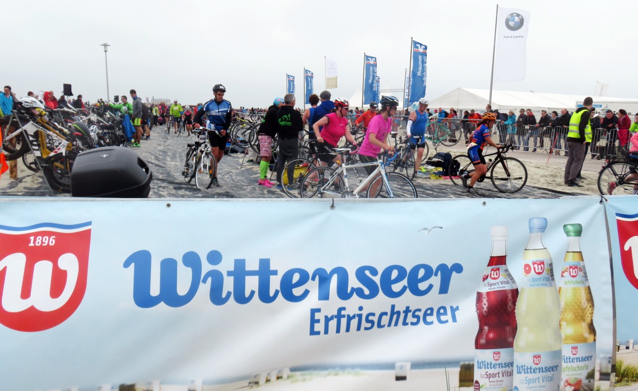 Gegen den Wind Triathlon St. Peter Ording